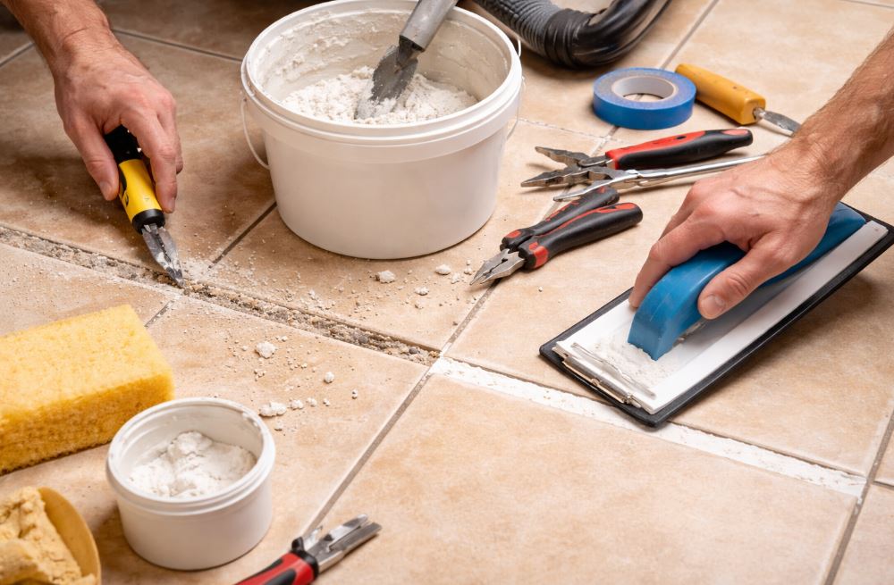 Grout Repair Services in St. Charles