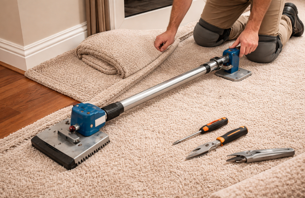 Carpet Stretching Repairs in O’Fallon