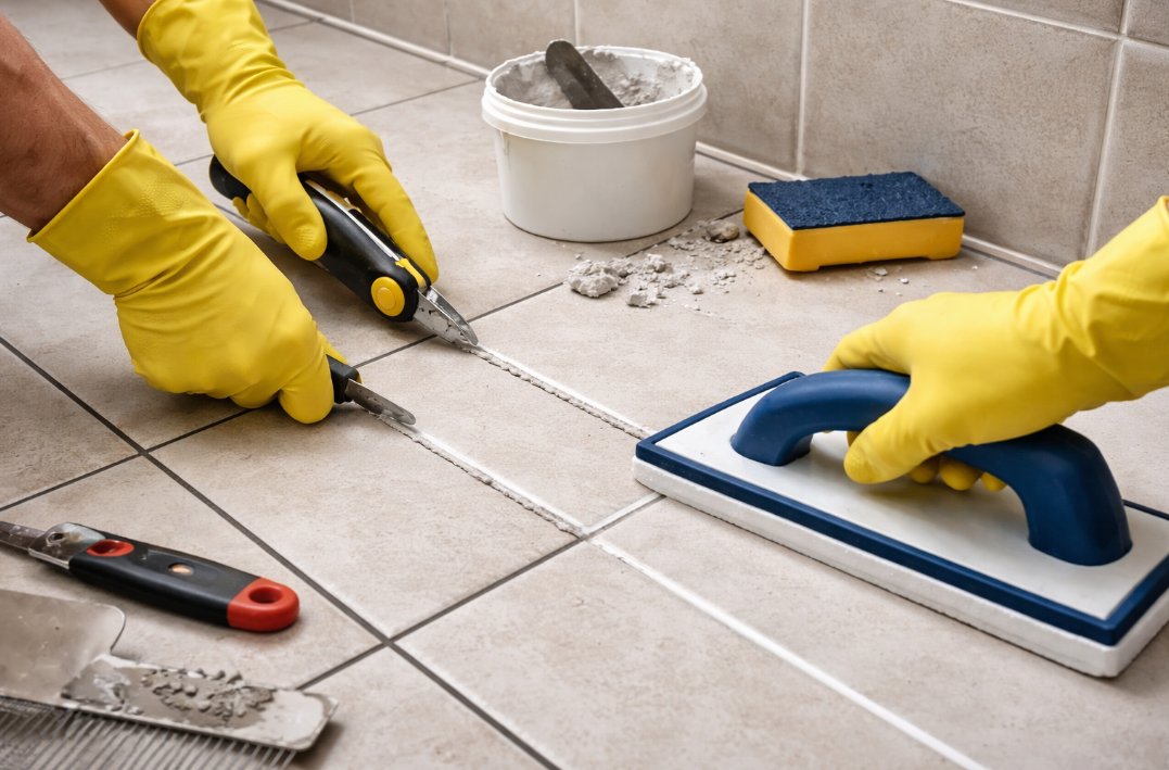 Tile and Grout Repair Services in O’Fallon
