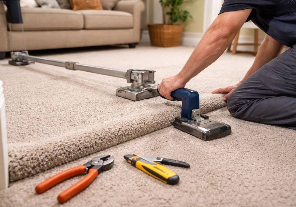 Carpet Stretching in O'Fallon