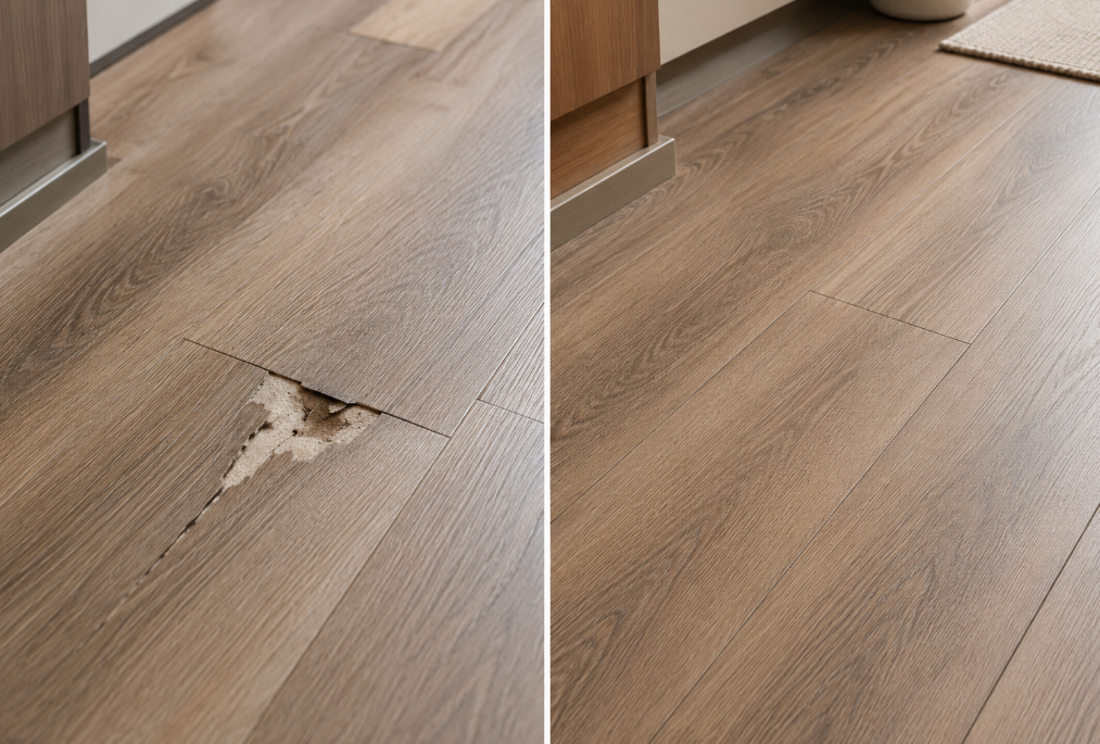 Laminate & Vinyl Plank Repair Services