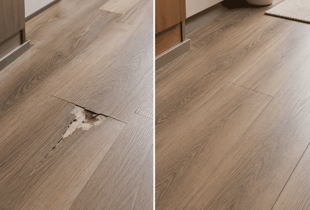 Laminate & Vinyl Plank Repair Services