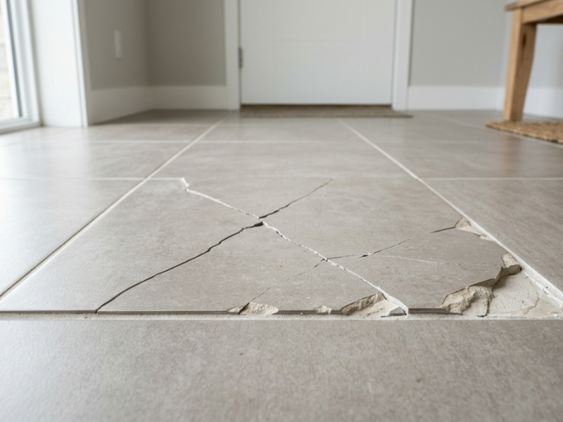 Broken or Loose Floor Tiles