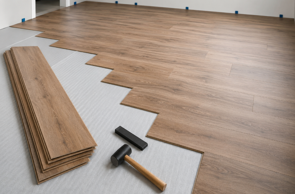 Laminate Flooring Installation Cost in St. Charles
